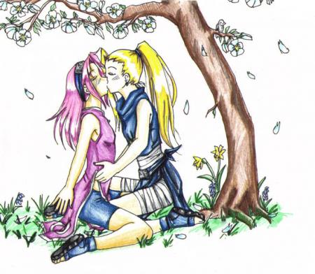 sakura X Ino yuri 