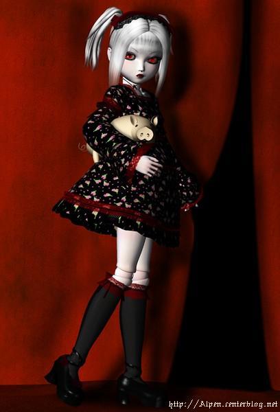 Pouper gotique lolita ^^